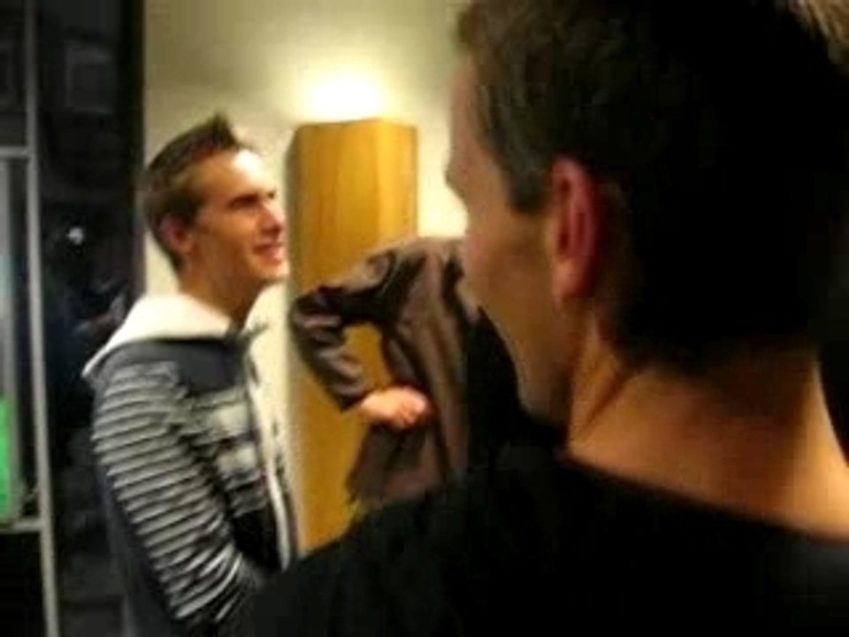 Piet hué à la banque aux fêtes de Wallonie