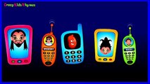 Палец Семья, Семейство Мобильных Потешки | Мобильный Телефон Finger Семья Дети Потешки