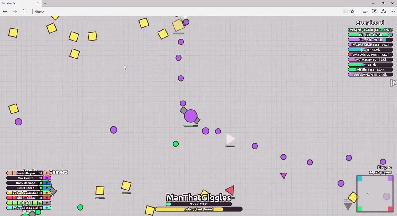 Diep.io With my friend Dammion
