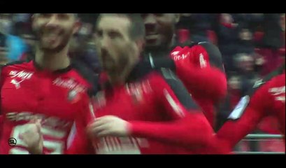 Morgan Amalfitano Goal HD - Rennes 1-0 Nice - 12.02.2017