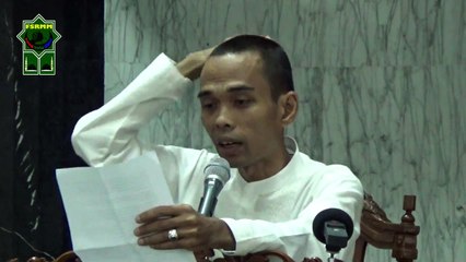 Mencampur 2 Madzhab Dalam Wudhu' - Ust. Abdul Somad, Lc. MA