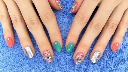 Mix and Match Nails - Dotted Nail Art