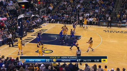 Kristaps Porzingis Takes Flight | Knicks vs Pacers | January 7, 2017 | 2016 17 NBA Season