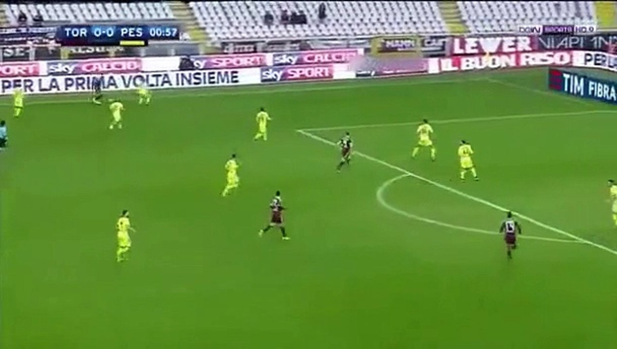 Iago Falque - Goal - Torino1-0 Pescara 12.02.2017