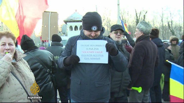 Romania: Anti-government protests over corruption continue