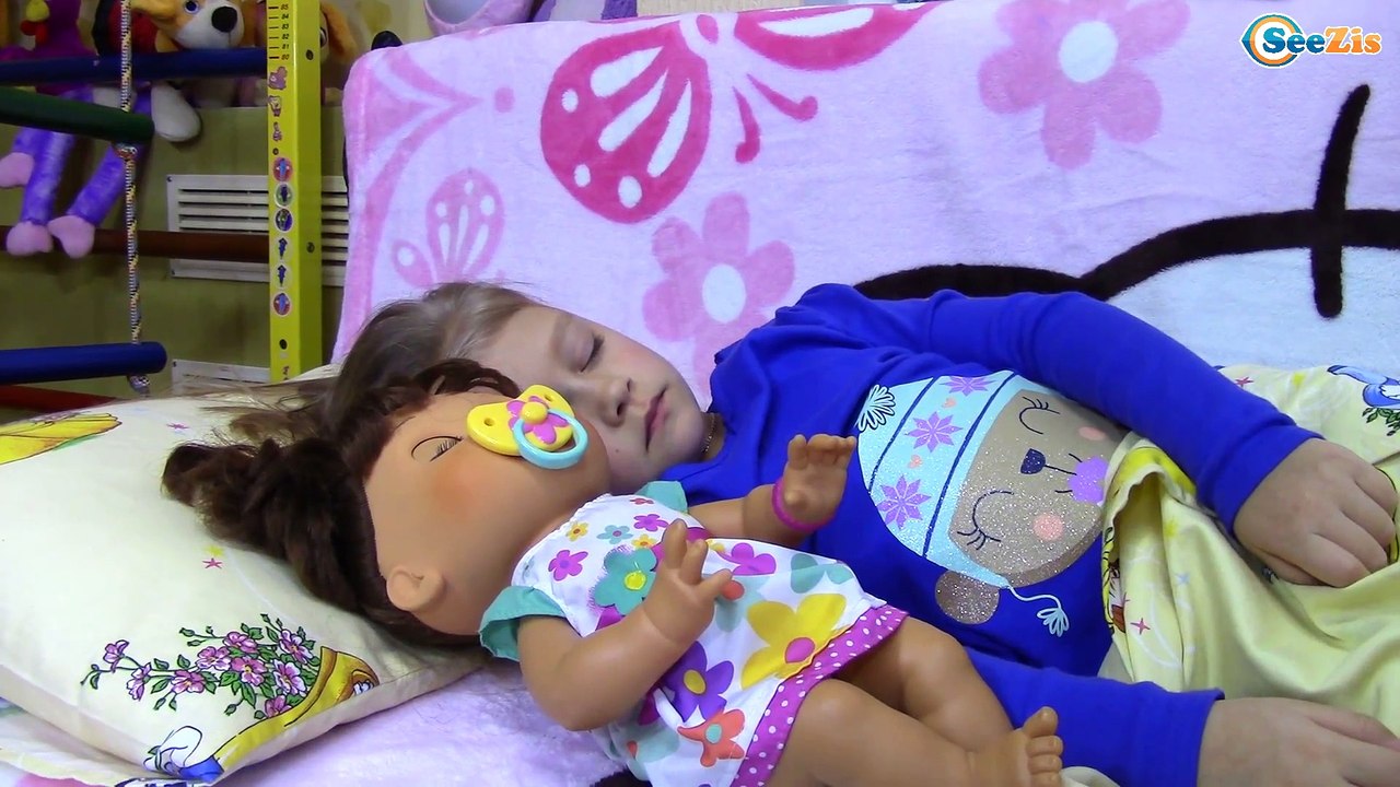 МОЕ УТРО c Baby Alive Чистим Зубы Делаем Зарядк...