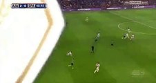 Kasper Dolberg  Goal - Ajax 2-0 Sparta Rotterdam 12.02.2017