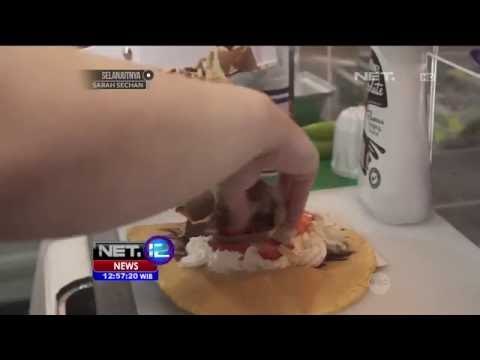 Nikmatnya Kebab Manis Isi Coklat - NET12