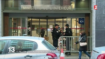François Fillon : le calendrier de la justice