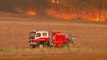 Un gran incendio causa estragos en el sureste de Australia