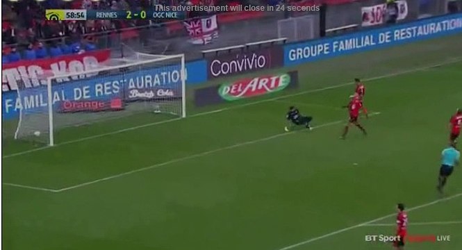 Anastasios Donis GOAL HD - Rennes 2-1 Nice 12.02.2017 HD
