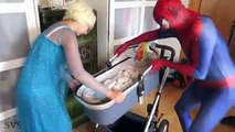 Hulk Gets Sick Needs Shot Superheroes in Real Life w/ Spiderman & Frozen Elsa and Batman