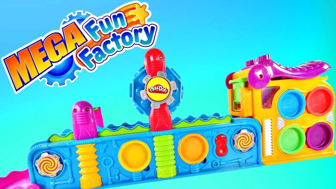 play doh mega fun factory playset