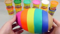 Kinetic Sand Colors Big Balls Play Doh Surprise Egg Toys Learn Colors Icecream