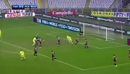Ahmad Benali  Goal - Torino	5-3	Pescara 12.02.2017