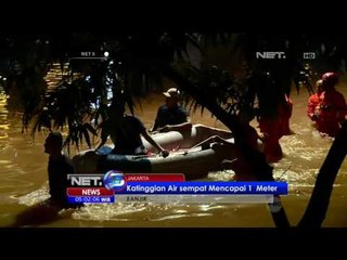 Evakuasi Banjir di Kemang Selesai Minggu Dini Hari - NET5