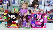 Dancing Mickey Mouse Super Roller Skating Minnie Mouse Magic Dancing Sofia the First Kinder Playtime