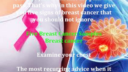 22. Eye with this 5 signs of breast cancer that almost all women ignore