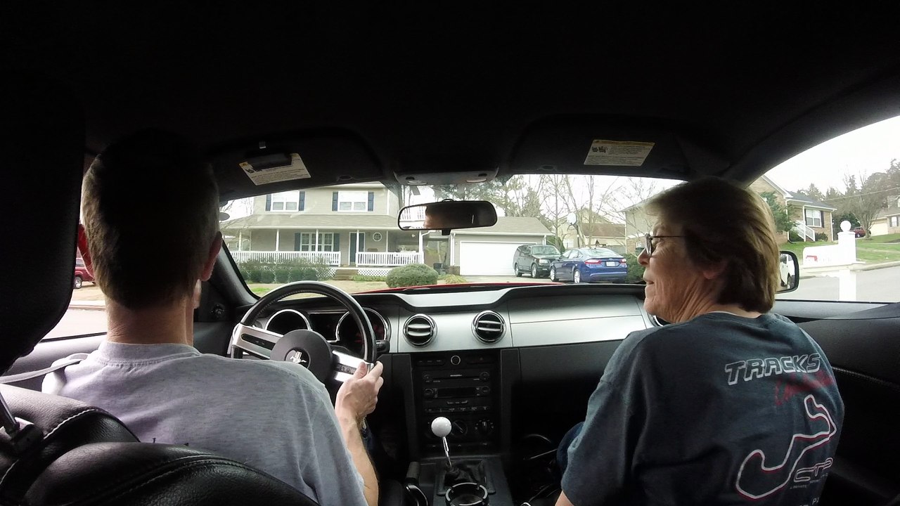 Red's First Blower Ride