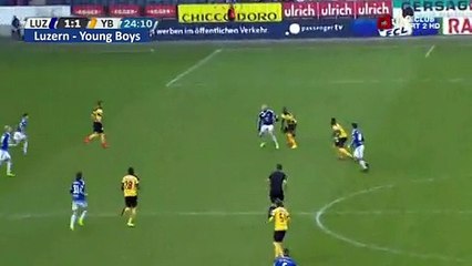 João de Oliveira Goal - Luzern 1 - 1 Young Boys - 12.02.2017