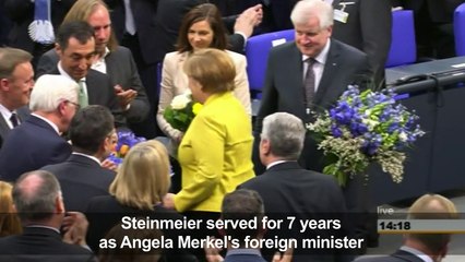 Frank-Walter Steinmeier becomes Germany's new president