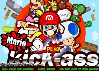 Mario Kick Ass - Best Game for Little Kids