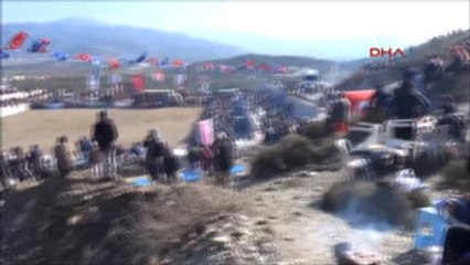 Milas'ta Develer Spor Kulübü Yararına Güreşti