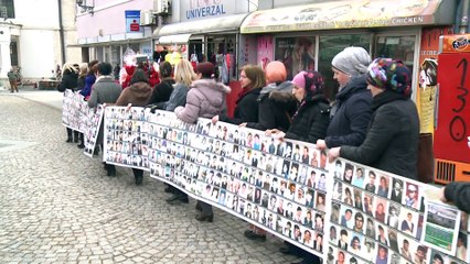 U Tuzli održan mirni protest Žena Srebrenice 11.2.17