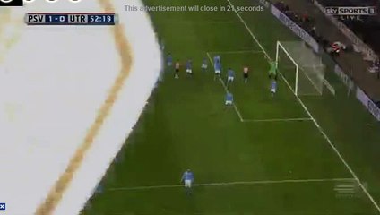 Luuk de Jong goal hd - PSV 1-0 Utrecht 12.02.2017 hd