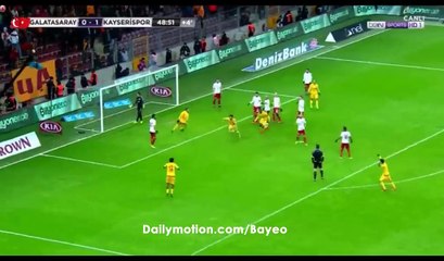 Levent Gulen Goal HD - Galatasaray 0-2 Kayserispor - 12.02.2017