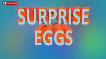 Learn Shapes for Children | Surprise Eggs Nursery Rhymes | Surprise Eggs For Learning Shapes