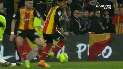 Goal Abdellah Zoubir - Lens 2-1 Clermont 13.02.2017