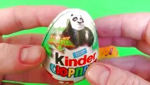 Kinder Surprise eggs Kung Fu Panda 3 Christmas Egg by Kinder Surprise Eggs