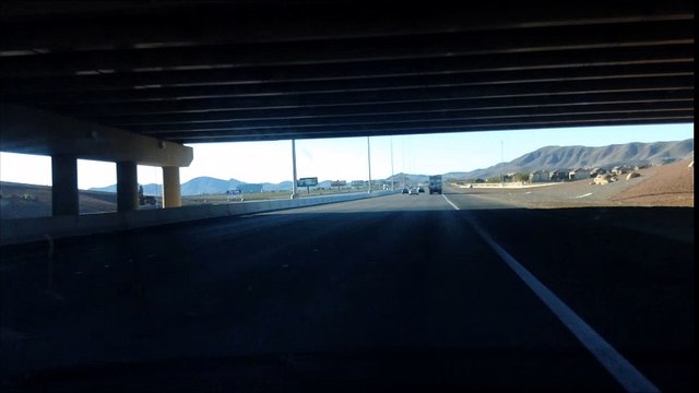 Barstow Drive 2, California Drive from Las Vegas, Nevada on Highway 15