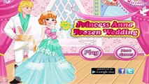 Frozen Princess Anna Wedding Disney Princess Anna and Kristoff Wedding Day Game