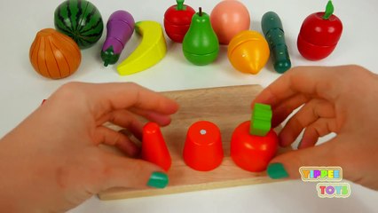 Cutting Fruits and Vegetables Playset for Kids