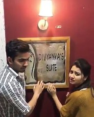 Adi and ruhi dubsmash yeh hai mohabbatein