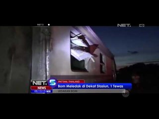 Bom Dipasang di Rel dan Meledak Saat Kereta Lewat - NET5
