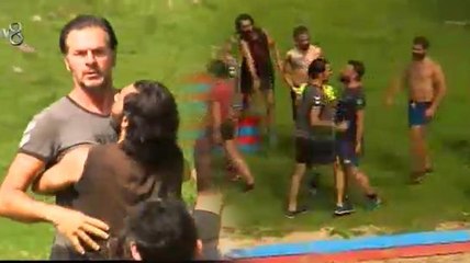 Survivor 2017 - Fatih Hürkan, Erdi ve Eser West arasında 'Maymun' kavgası!