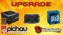 UPGRADE EM ANDAMENTO E LOJAS PICHAU INFO.  E TERABYTE E OLHA SÓ NO QUE DEU!!!