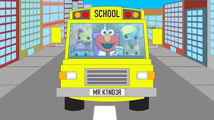 The Wheels On The Bus 2016 Kids Songs Sesame Street MLP Educational Children Collection Video