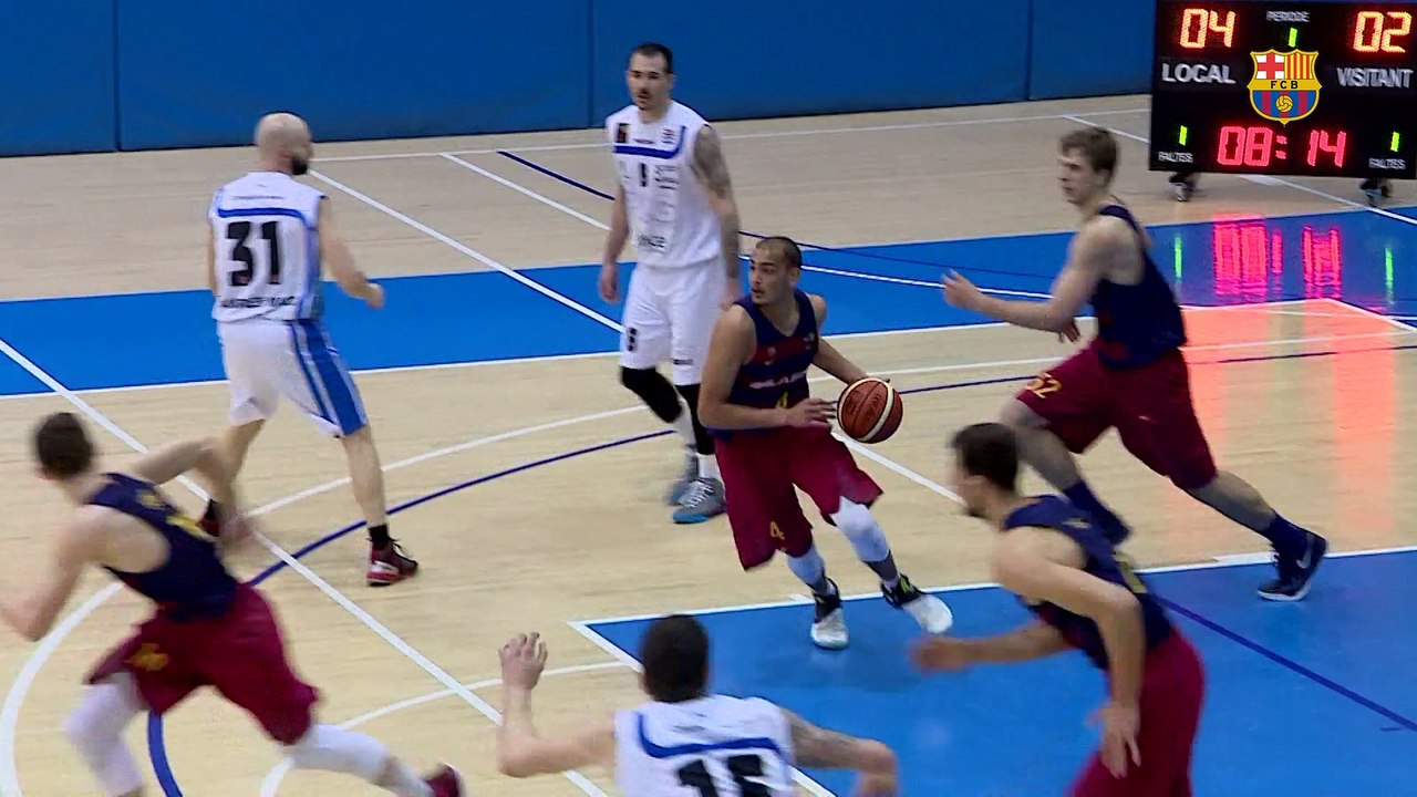 [HIGHLIGHTS] BASKET (LEB): FC Barcelona Lassa B – Marin Peixegalego (92-74)