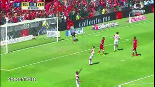 Toluca vs Veracruz 1-0 Gol Resumen Liga MX 2017