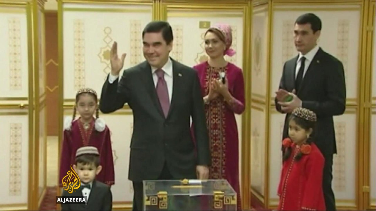 Long-time leader tipped to win Turkmenistan vote