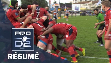 PRO D2 - Résumé Agen-Béziers: 23-25 - J20 - Saison 2016/2017