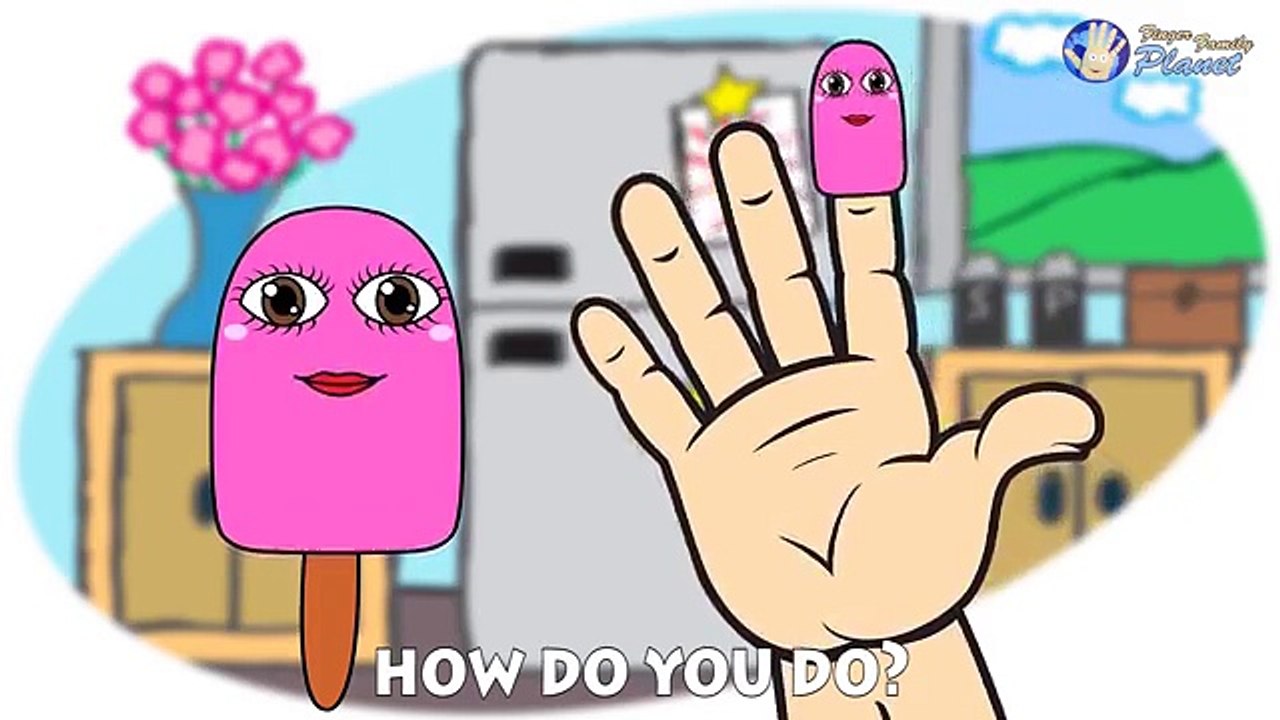 Ice Cream FINGER FAMILY Song For Kids, Babies & Toddlers | Finger Family Planet