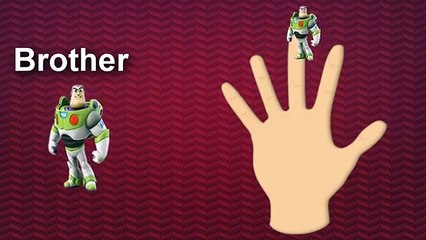 DADDY FINGER FAMILY SONG Toy Story Nursery Rhymes for Children Babies and Toddlers