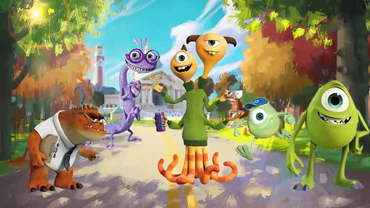 Disney monisters finger family / Daddy finger, daddy finger, where are you?