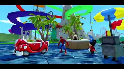 Incy Wincy Spider, Itsy Bitsy and Nursery Rhymes Fun with Spiderman Disney Kids Songs & Mo