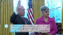 President Donald Trump Signs New Law